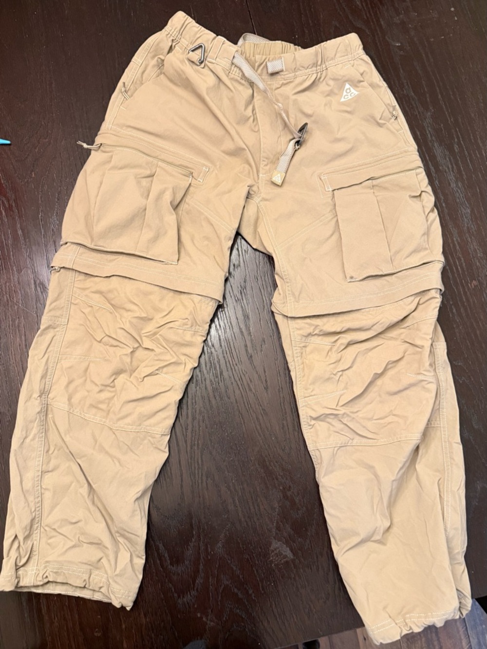 Nike ACG Convertible Cargo Pants in Tan